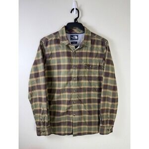 The North Face California Heritage 1968 Button Flannel Shirt Mens medium